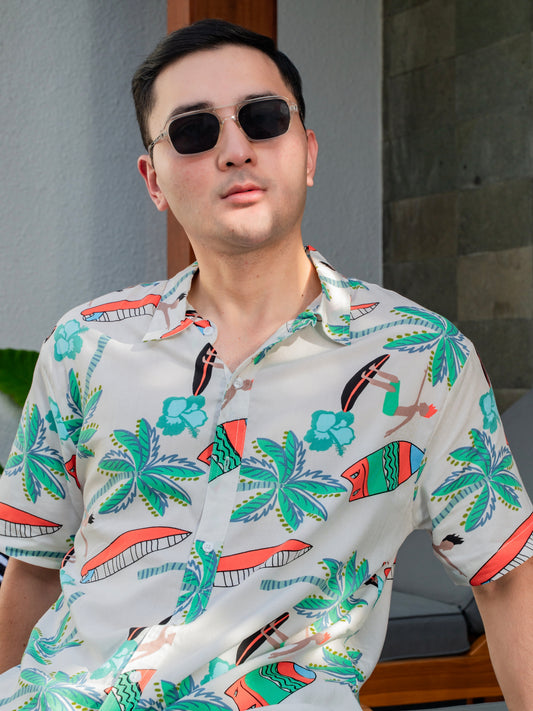 Mario Shirt – Surfs Up White