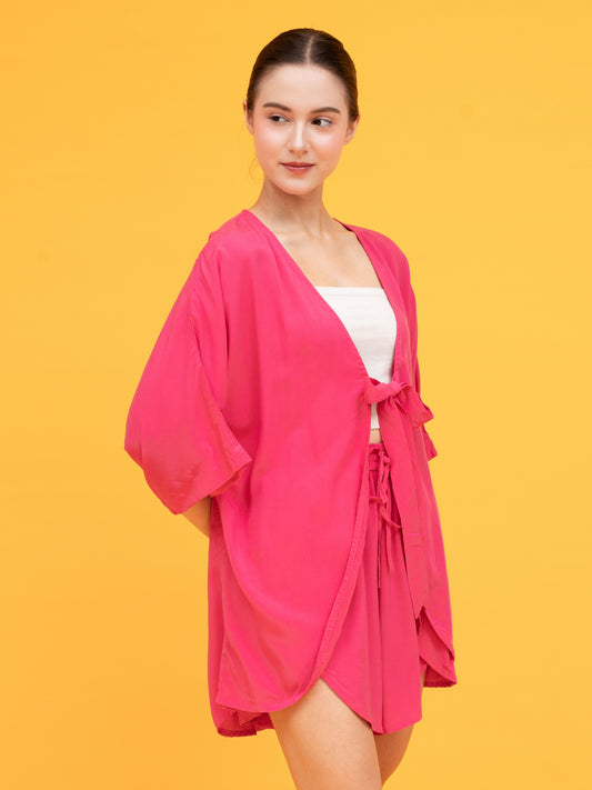 Celine Outer Set – Pink