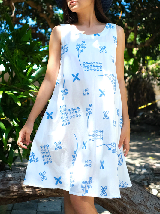 Summer Dress – Luna Belle – White