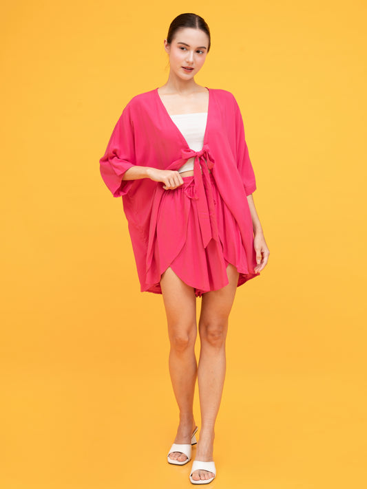 Celine Outer Set – Pink