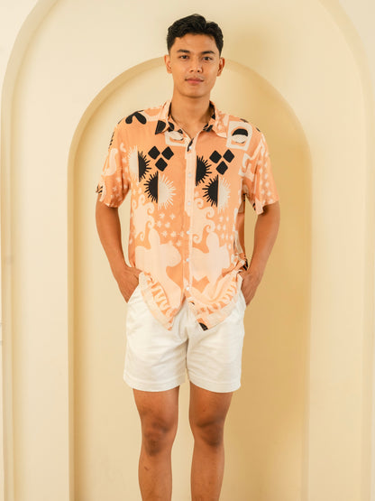 Mario Shirt – Star Wave Caramel