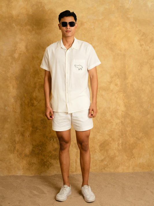Akira Shirt – Bali White