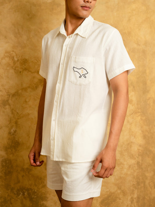 Akira Shirt – Bali White