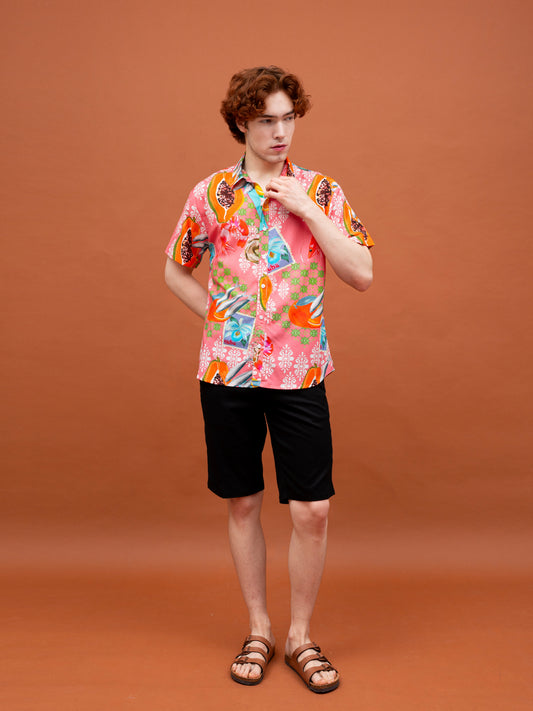 Mario Shirt – Havana – Pink