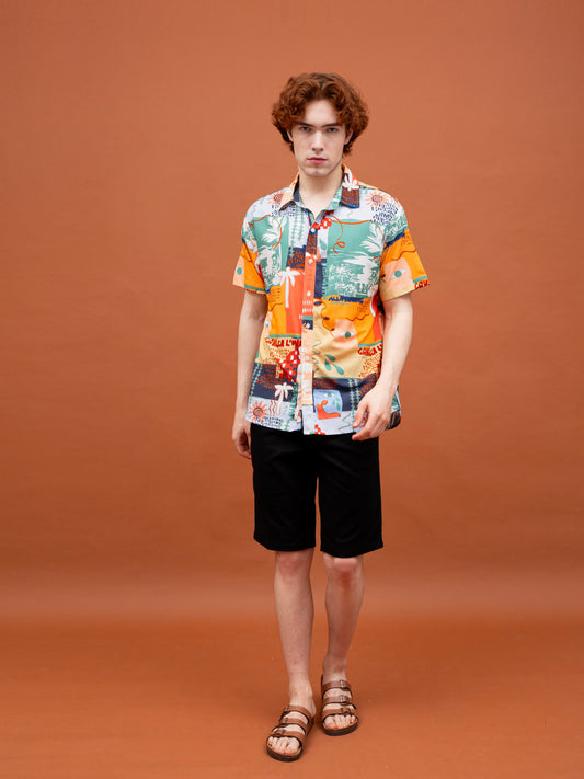 Mario Shirt – Natural Icon – Navy