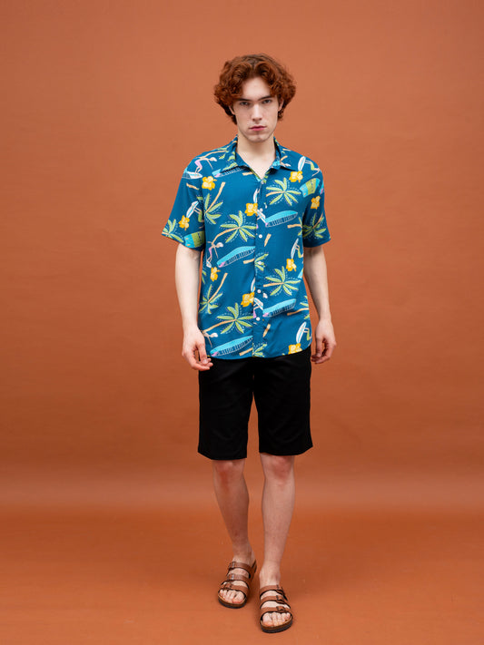 Mario Shirt – Surf Up – Blue