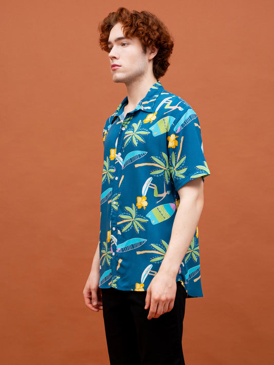 Mario Shirt – Surf Up – Blue