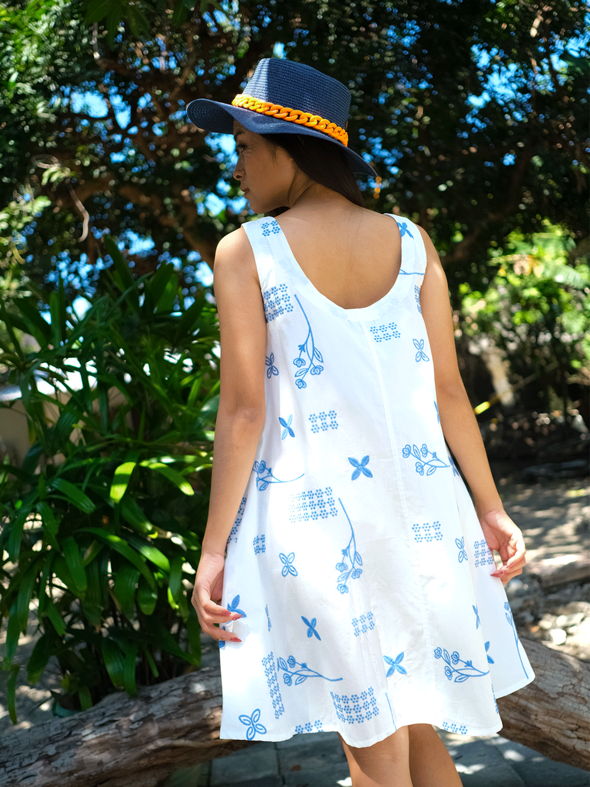Summer Dress – Luna Belle – White